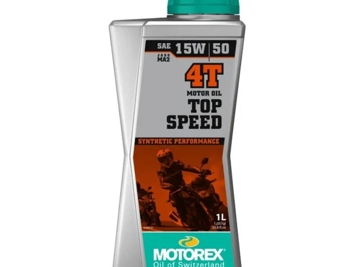 Óleo MOTOREX TOP SPEED 4T 15W/50 1 Litro