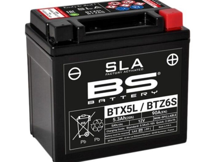 Bateria BS Battery BTX5L / BTZ6S